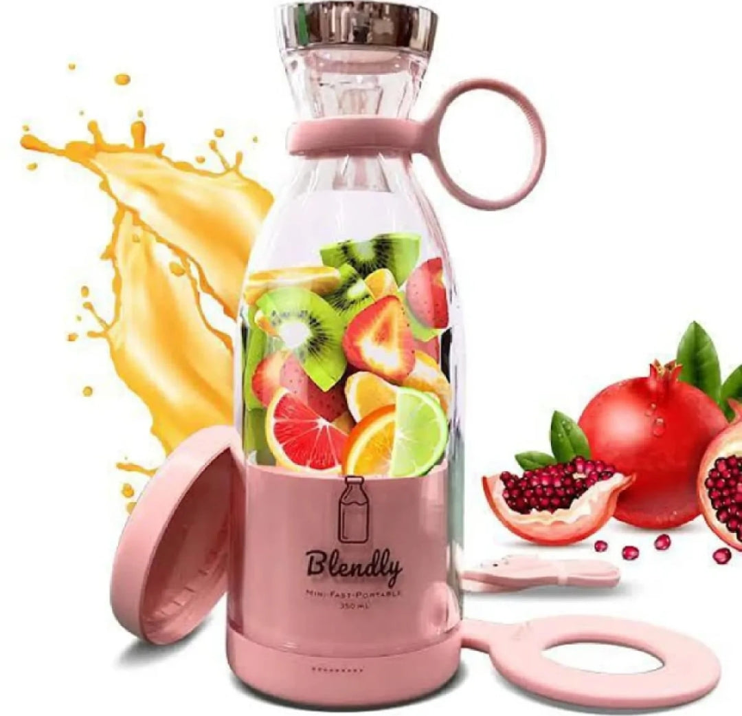 380ml/420ml Electric Juicer Cup 6 Blades Portable Blender Bottle USB Rechargeable Mixers Fresh Fruit Juicers Smoothie Ice Maker